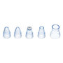 Voir la diapositive 3 : Body beauty Coffret Aspirateur Points Noirs  5 Têtes  18cm Blanc