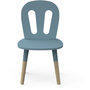Voir la diapositive 2 : Set enfant 1 table 2 chaises bleu LINIA
