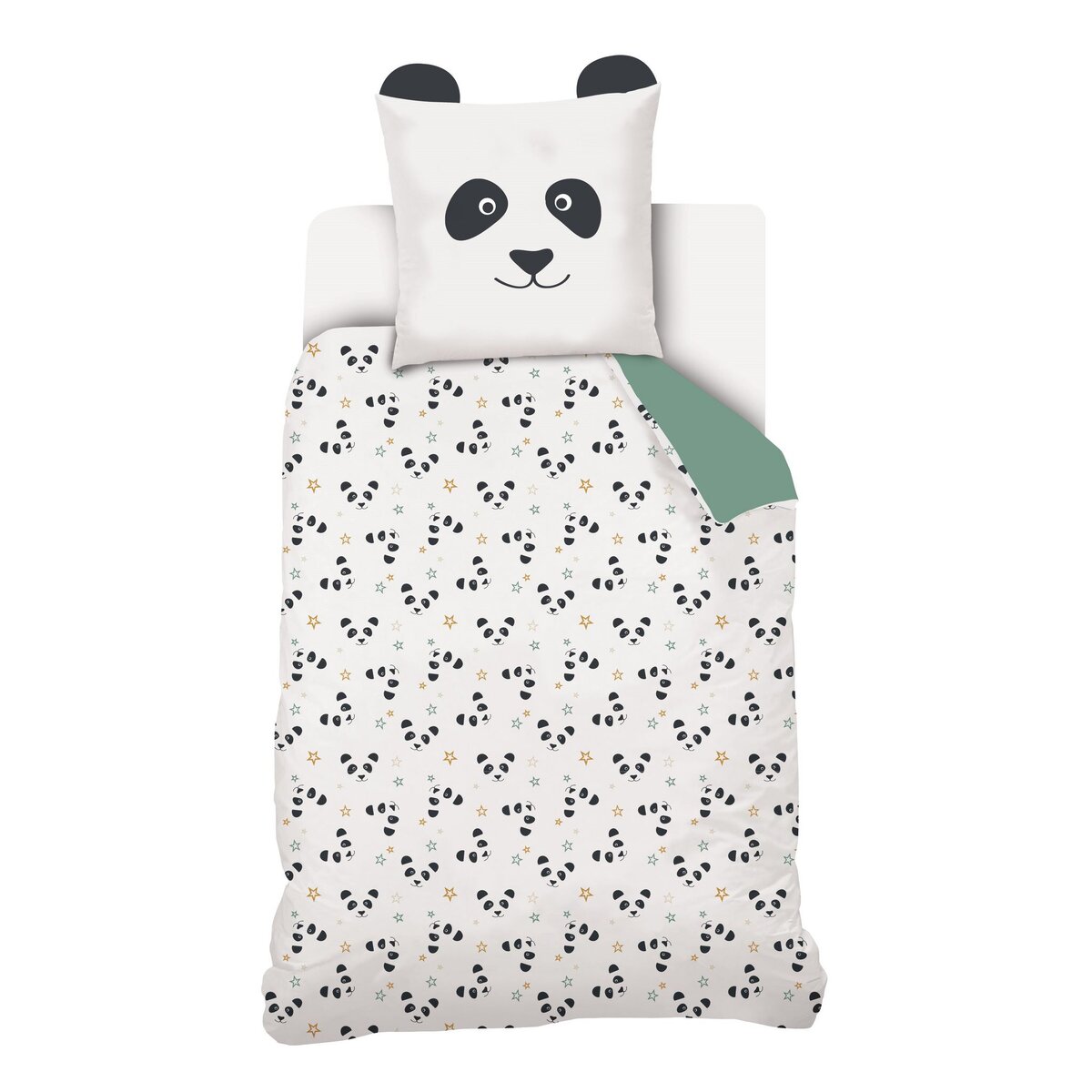 Housse de Couette Panda 1 Personne