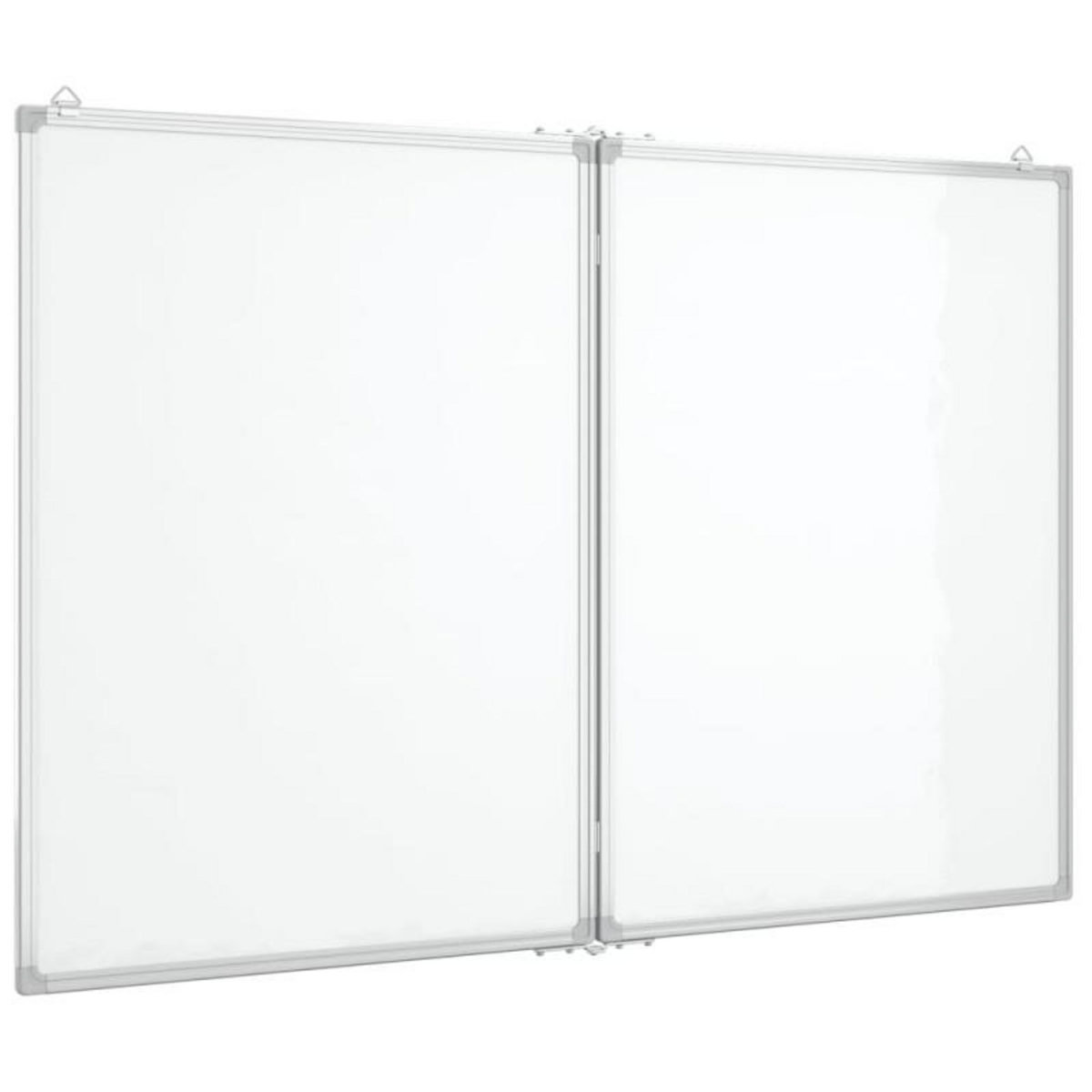 VIDAXL Tableau blanc magnétique pliable 120x100x1,7 cm aluminium