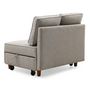 Voir la diapositive 3 : Paris Prix Banquette 2 places convertible  Théo  107cm Beige