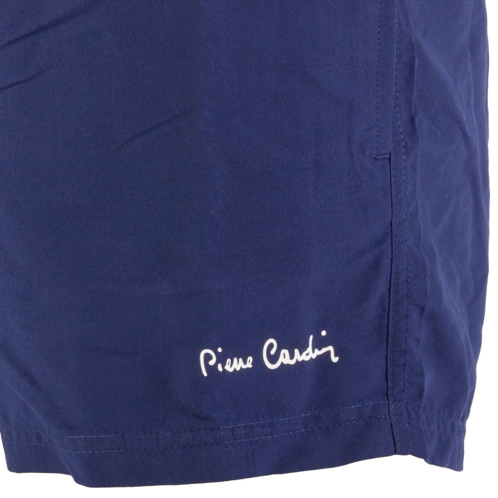 Voir la diapositive 2 : PIERRE CARDIN Boardshort homme avec ceinture tout élastiquée basic