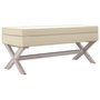 Voir la diapositive 2 : VIDAXL Tabouret de rangement 110x45x49 cm lin