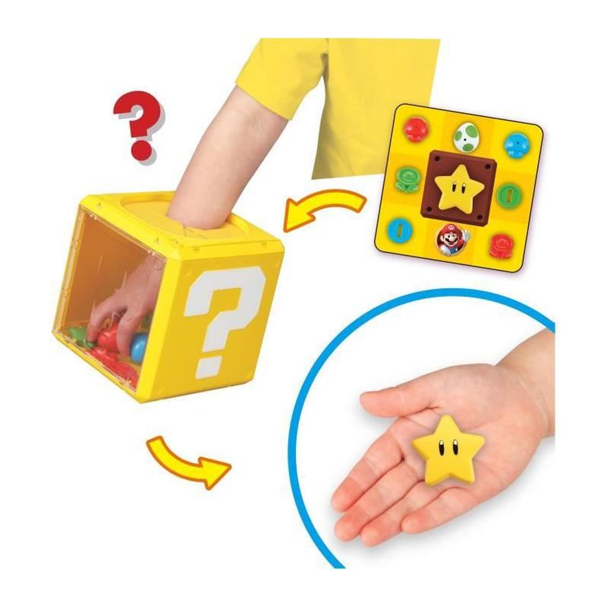 Voir la diapositive 2 : EPOCH Super Mario Question Block Game - Super Mario - EPOCH GAMES