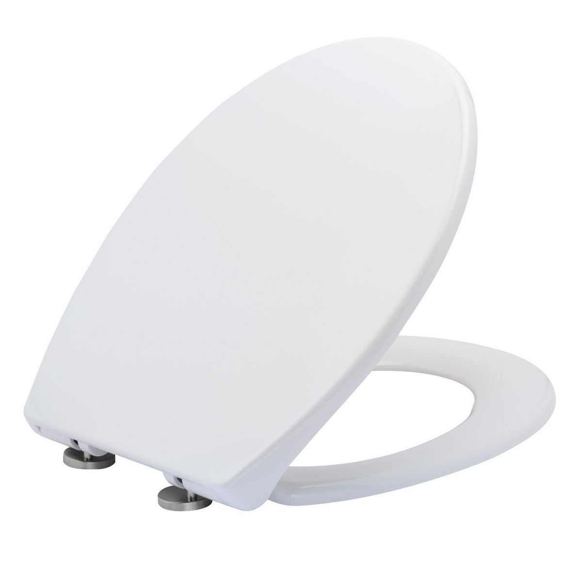 TOILINUX 2 x Abattant WC Cento - Blanc