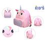 Voir la diapositive 5 : Bagtrotter BAGTROTTER Sac à dos gouter maternelle 3D Licorne Kids Rose