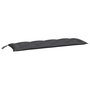 Voir la diapositive 3 : VIDAXL Coussins de banc de jardin lot de 2 anthracite tissu Oxford