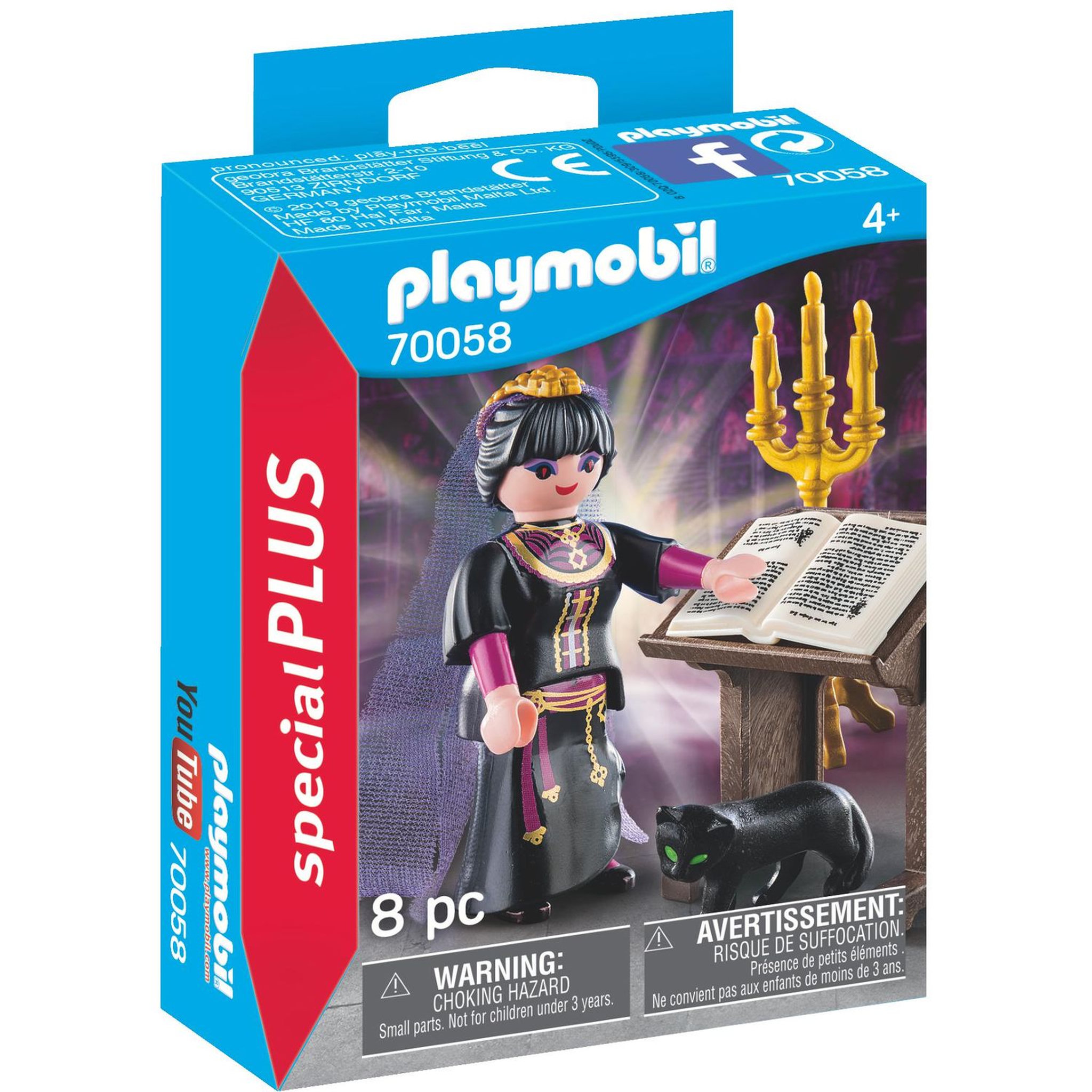 Voir la diapositive 1 : PLAYMOBIL 70058 Magicienne et grimoire