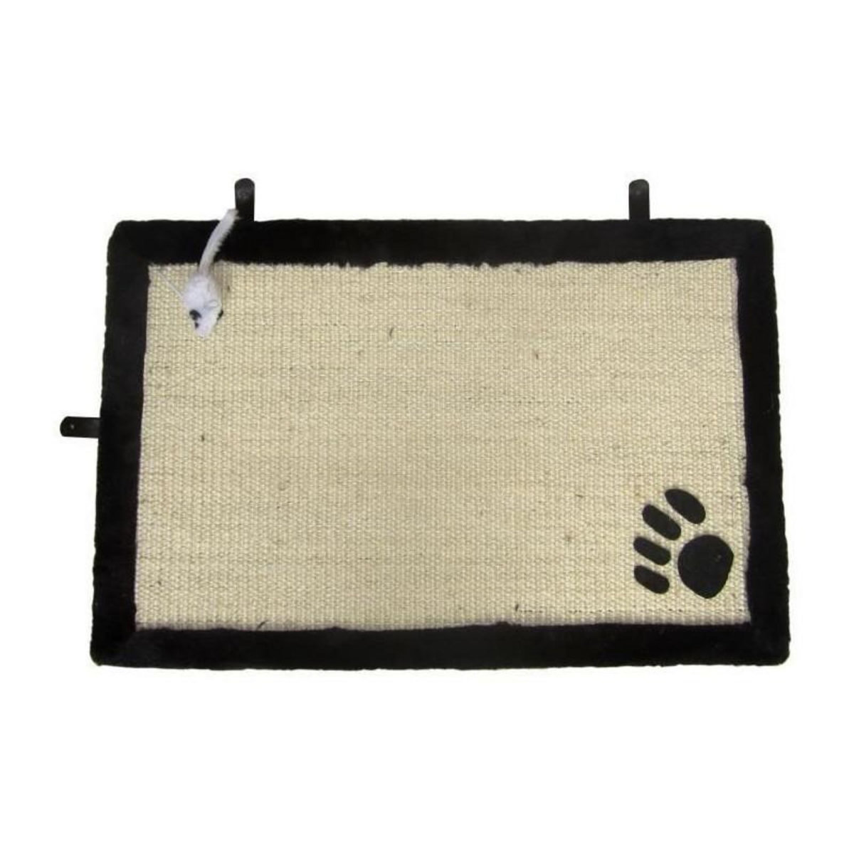 AIME AIME Tapis griffoir avec jouet suspendu - 35 x 55 cm - Pour chat
