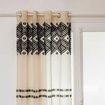 ATMOSPHERA Rideau Voilage à Œillets  Sama  140x240cm Lin