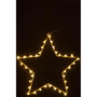 Voir la diapositive 3 : Paris Prix Décoration de Noël à LED  Étoile  40cm Blanc
