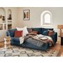 Voir la diapositive 4 : LISA DESIGN Rune - pouf modulable - en tissu bouclette