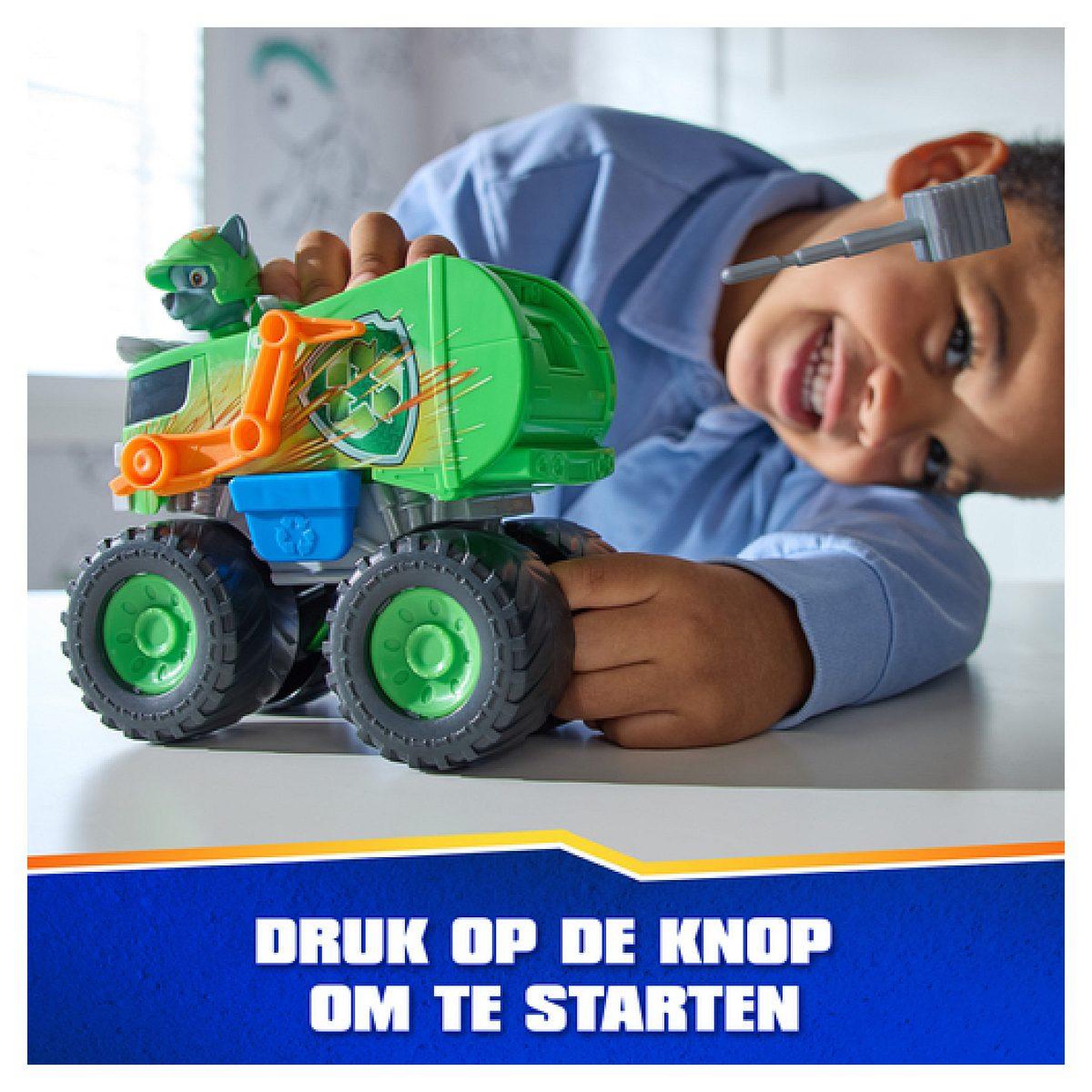 Voir la diapositive 5 : SpinMaster Vehicule + figurine rescue wheels rocky la pat patrouille