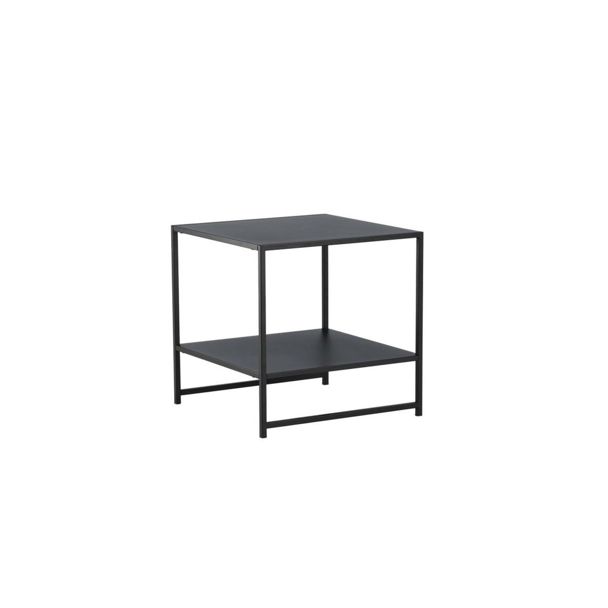 Voir la diapositive 3 : Paris Prix Table d'appoint avec étagère  staal  50cm noir
