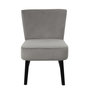 Voir la diapositive 2 : Paris Prix Fauteuil Crapaud  Giulia  76cm Gris