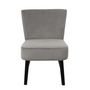 Voir la diapositive 2 : Paris Prix Fauteuil Crapaud  Giulia  76cm Gris