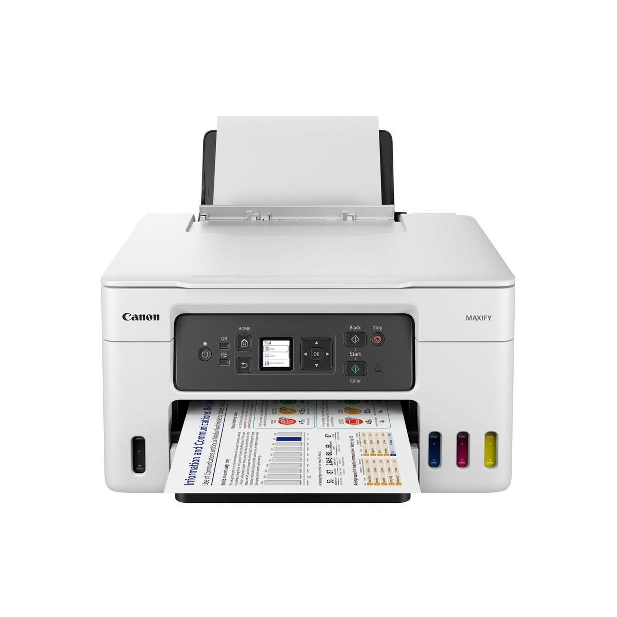 Voir la diapositive 2 : Canon Imprimante jet d'encre MegaTank Gx 3050