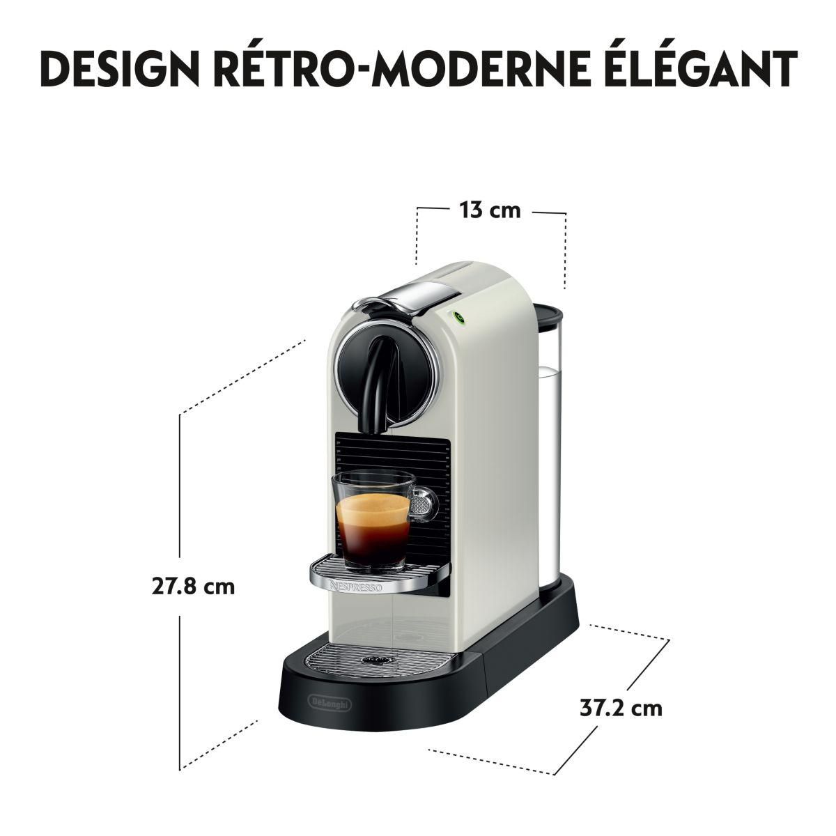 DELONGHI Nespresso Citiz blanc
