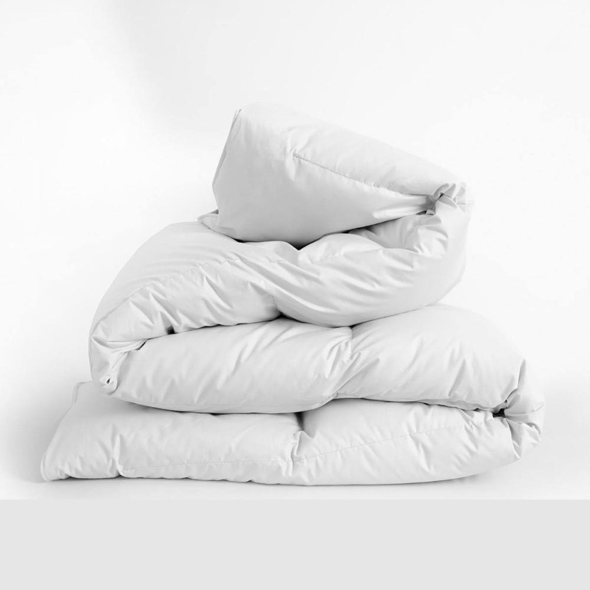 Mortreux Couette blanche Winter ultra chaude 240x260 cm 590 grs