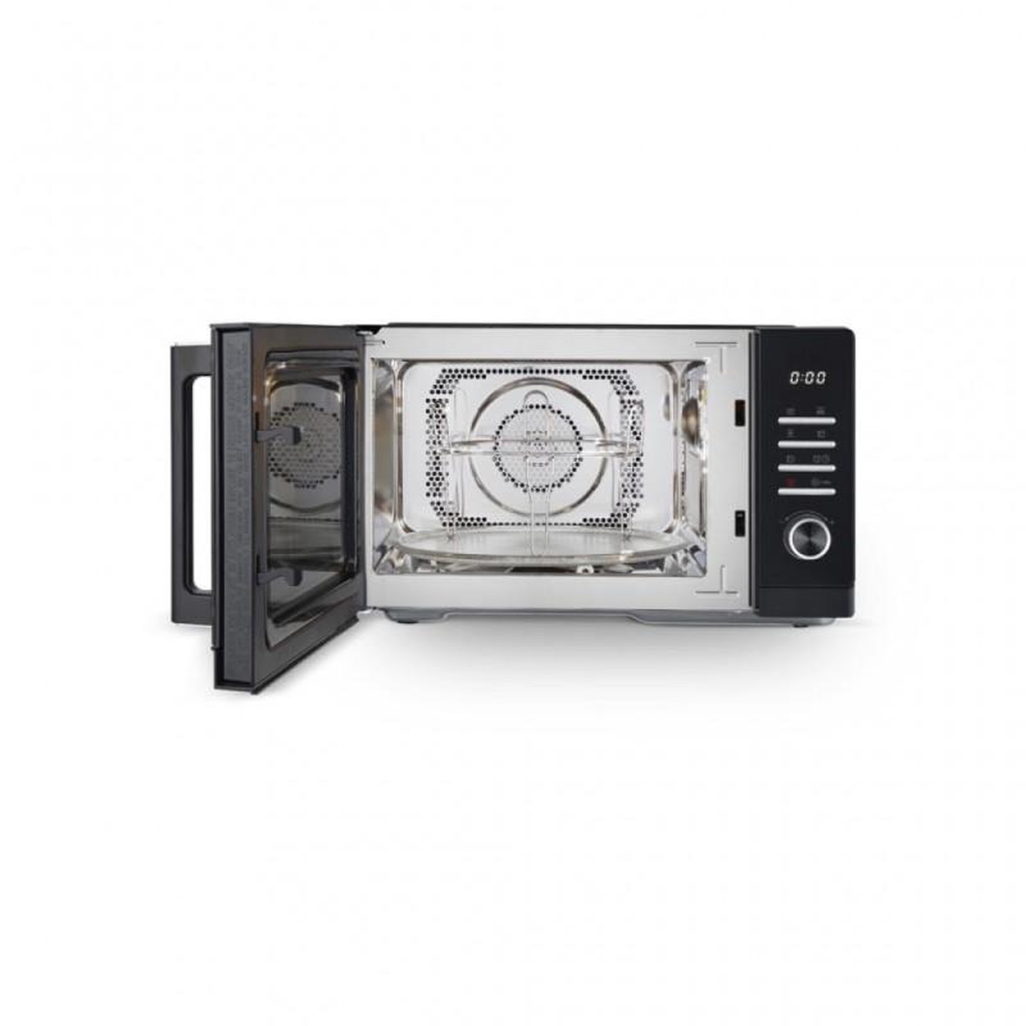 Voir la diapositive 3 : SCHNEIDER Micro-ondes combiné 25l digital noir scmw2125cdb schneider