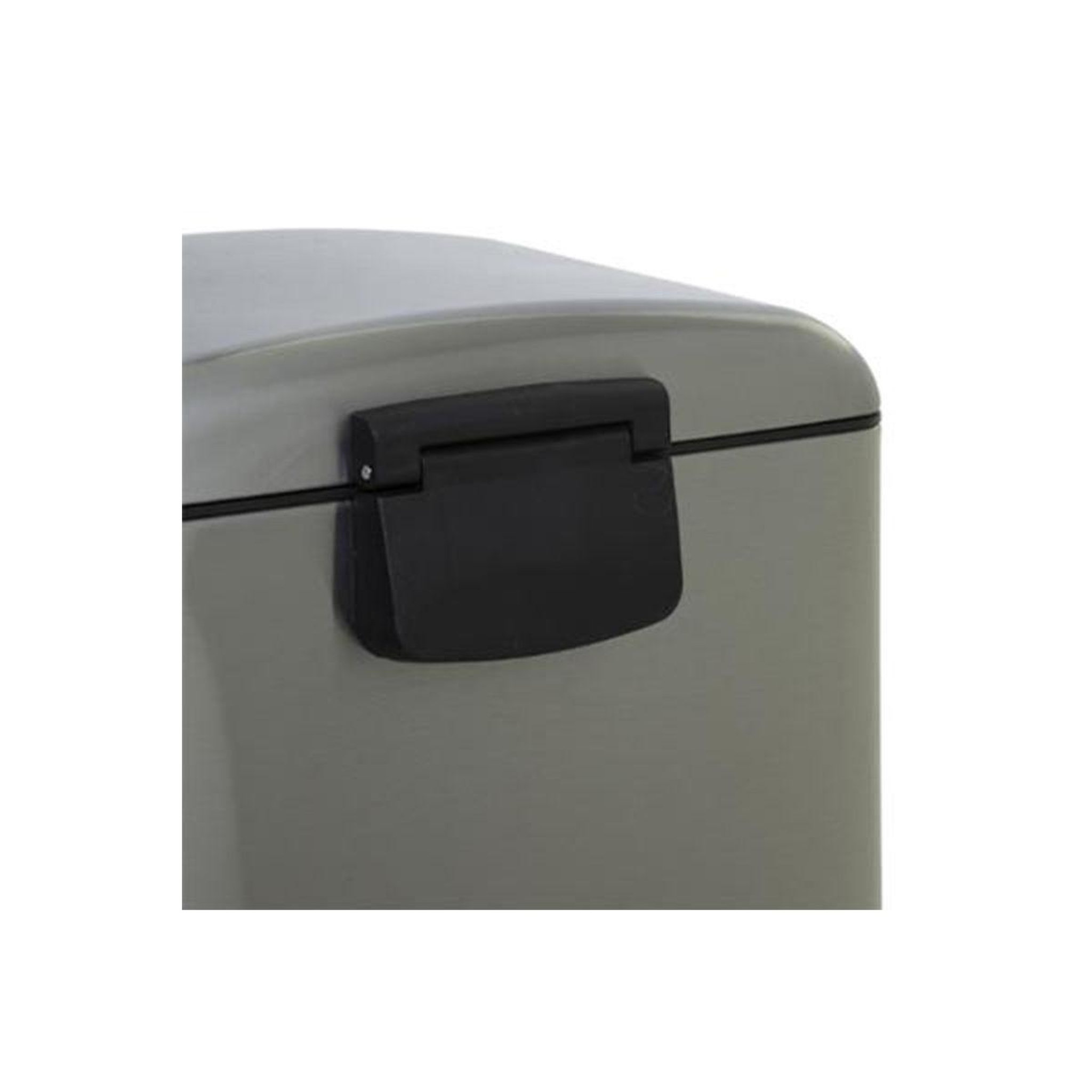Voir la diapositive 3 : FIVE Poubelle de cuisine en inox  ariane  30l argent