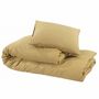 Voir la diapositive 6 : VIDAXL Ensemble de housse de couette Taupe 200x200 cm Microfibre