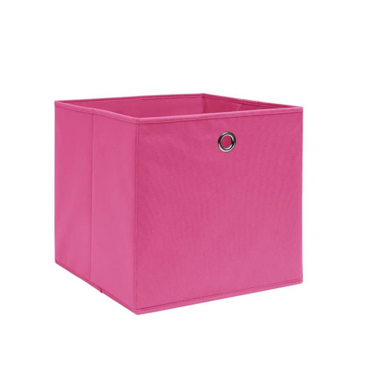 VIDAXL Boîtes de rangement 4 pcs Tissu intisse 28x28x28 cm Rose