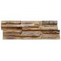 Voir la diapositive 4 : VIDAXL Panneaux de revetement mural 3D 10 pcs 1,01 m^2 Bois de teck