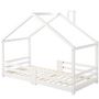 Voir la diapositive 6 : MERAX Lit cabane enfant 90 x 200 cm avec sommier