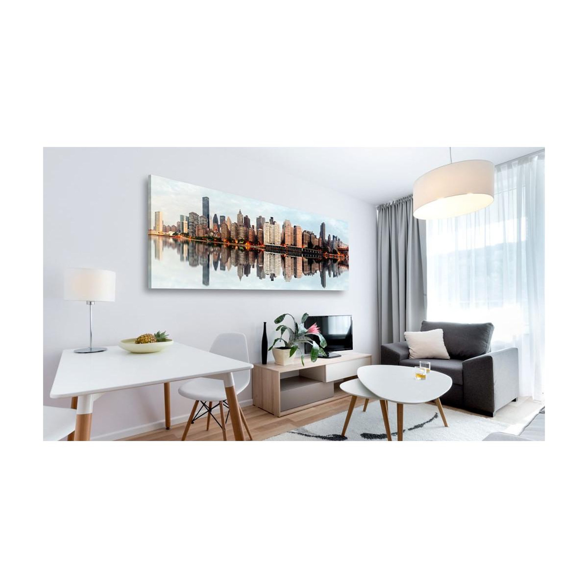 Voir la diapositive 2 : Paris Prix Tableau imprimé  morning manhattan
