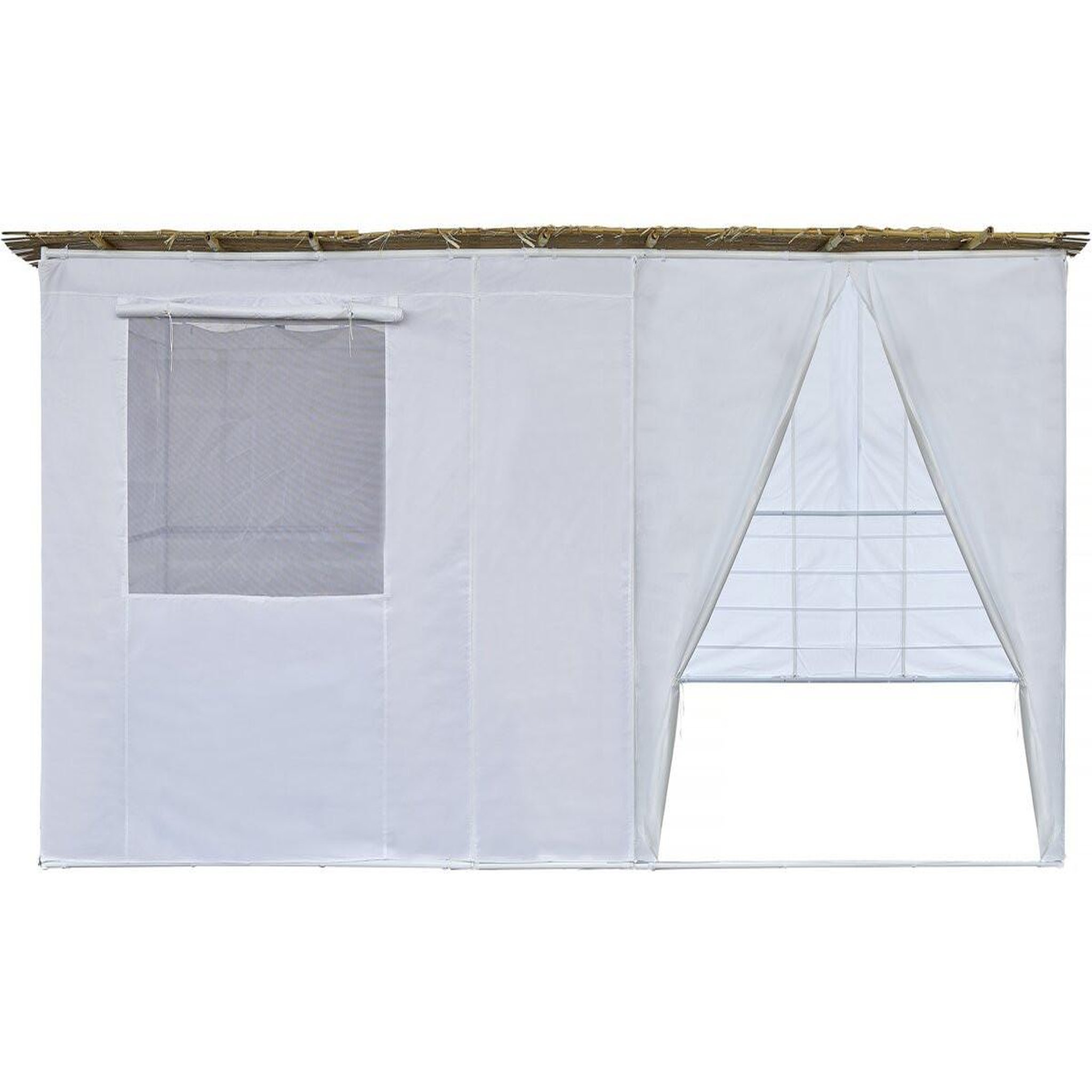 Habitat et Jardin Souccah en kit  nina  ajustable de 1x1 m à 3x5 m - skhah non inclus