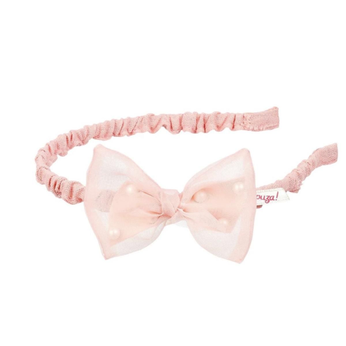 SOUZA Serre tete avec noeud rose poudre - Souza