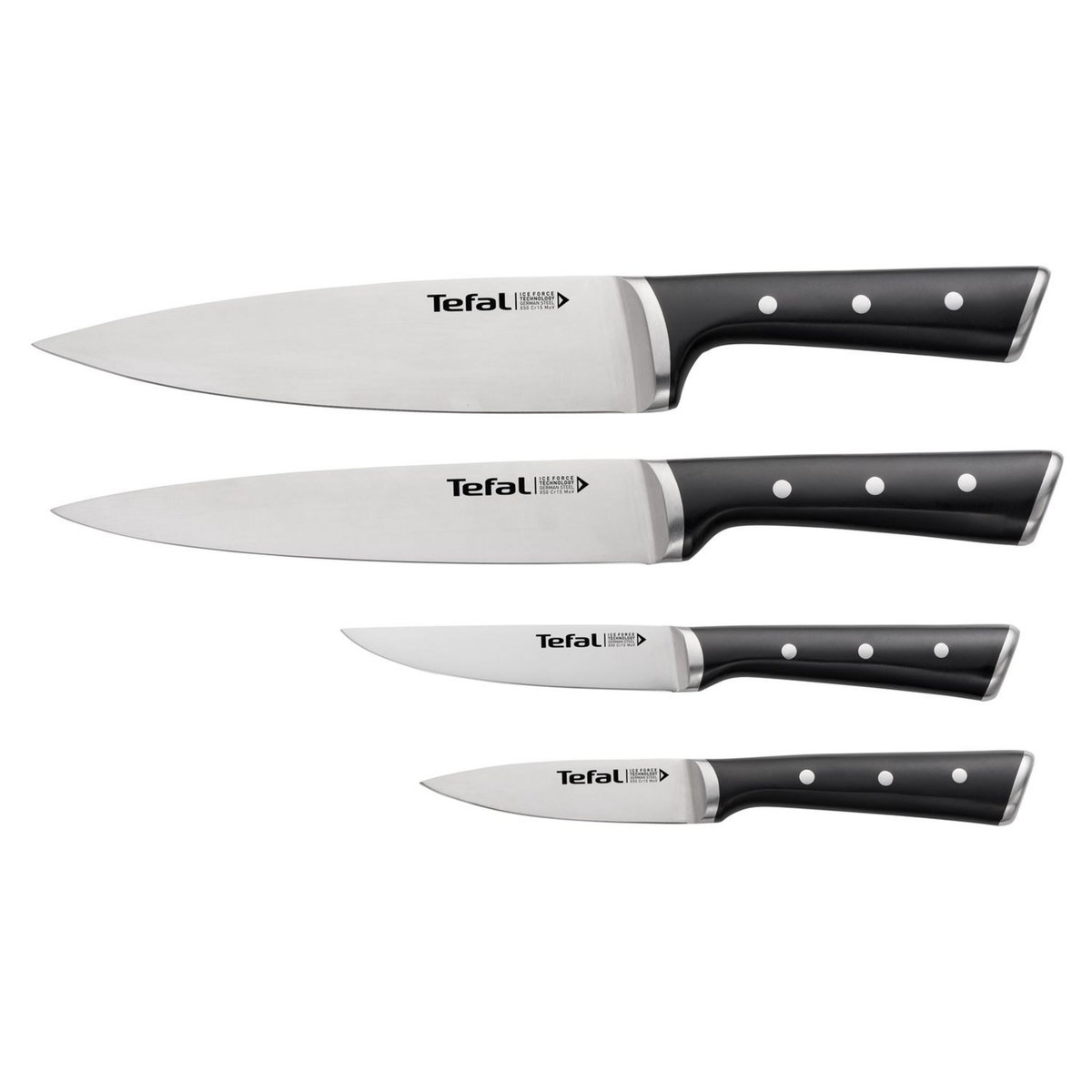 TEFAL Set de 4 couteaux INGENIO  ICE FORCE