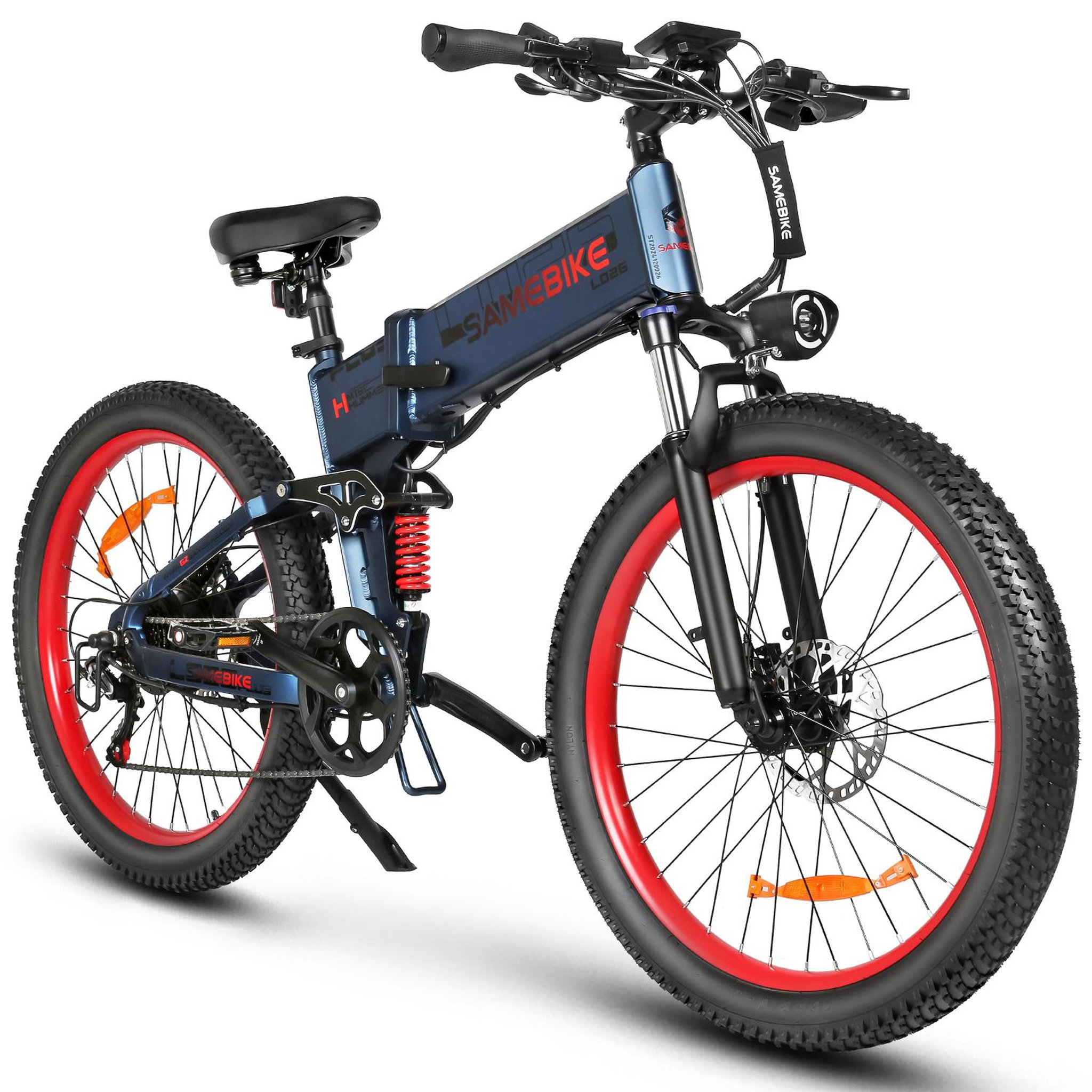 Voir la diapositive 3 : SAMEBIKE Vélo électrique pliable SAMEBIKE LO26-Plus