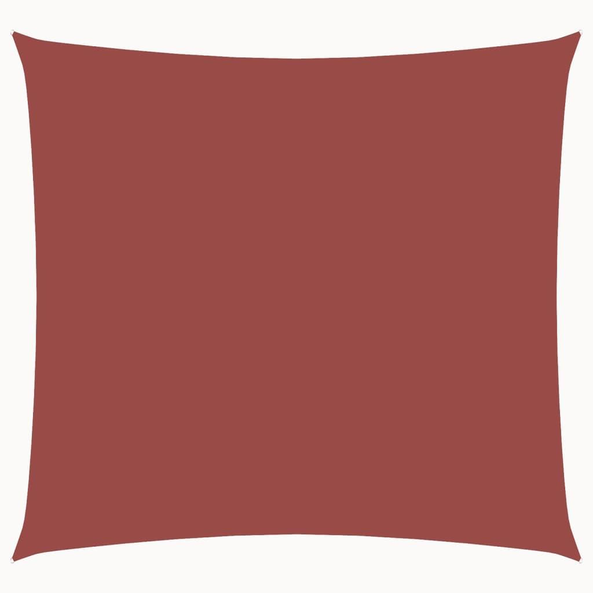 Voir la diapositive 2 : VIDAXL Voile de parasol tissu oxford carre 7x7 m terre cuite