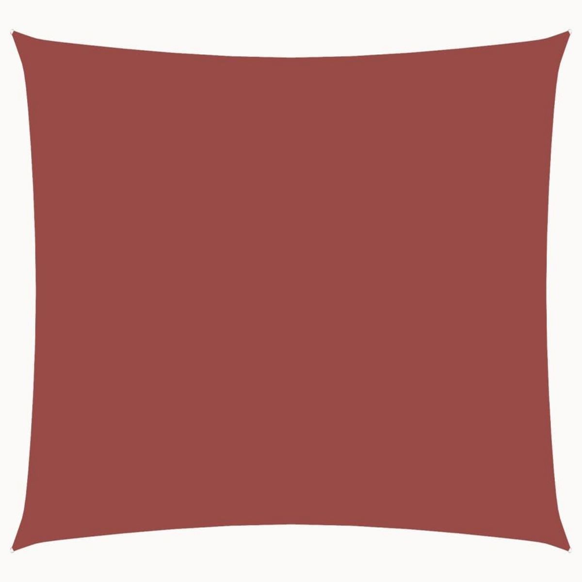 VIDAXL Voile de parasol tissu oxford carre 7x7 m terre cuite