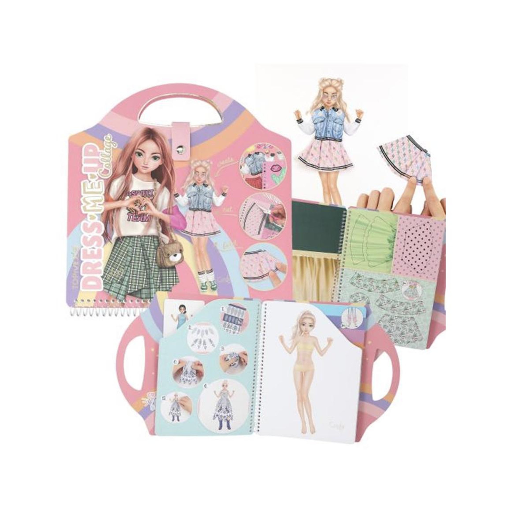 TOP MODEL TOPModel Dress Me Up livre de collages
