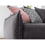 Voir la diapositive 5 : BEST MOBILIER Lena - canapé d'angle convertible - avec coffre - style scandinave - 5 places - gauche
