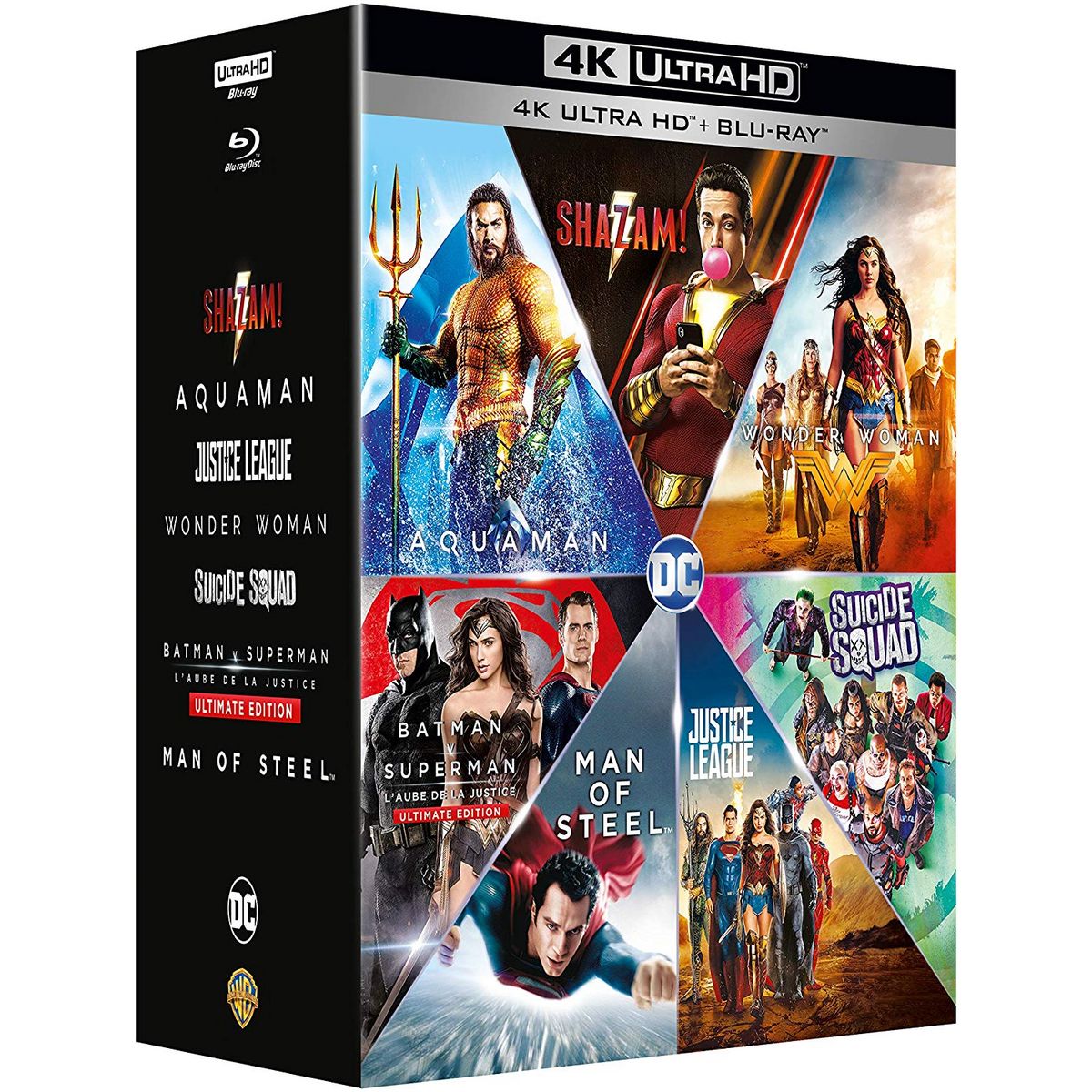 Coffret DC Extended Universe L'intégrale BR4K