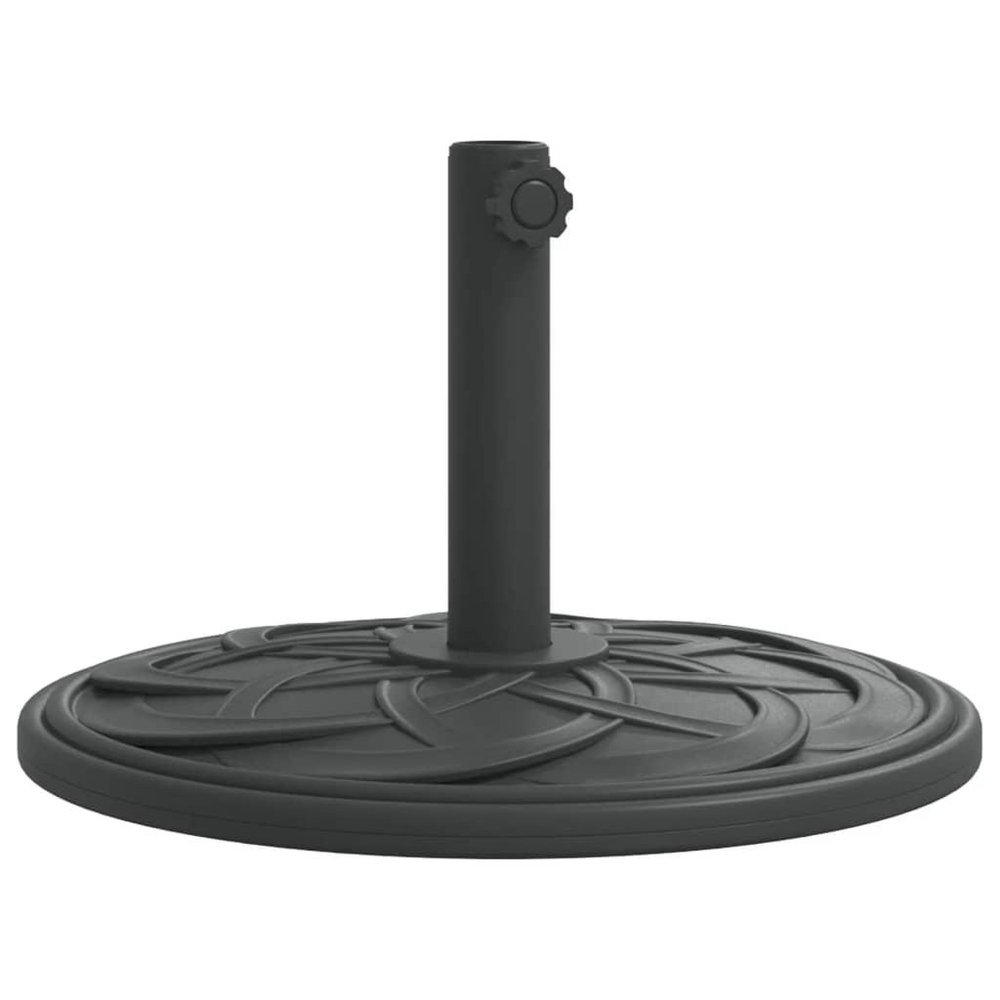 Voir la diapositive 2 : VIDAXL Base de parasol pour mats Ø38 / 48 mm 12 kg rond