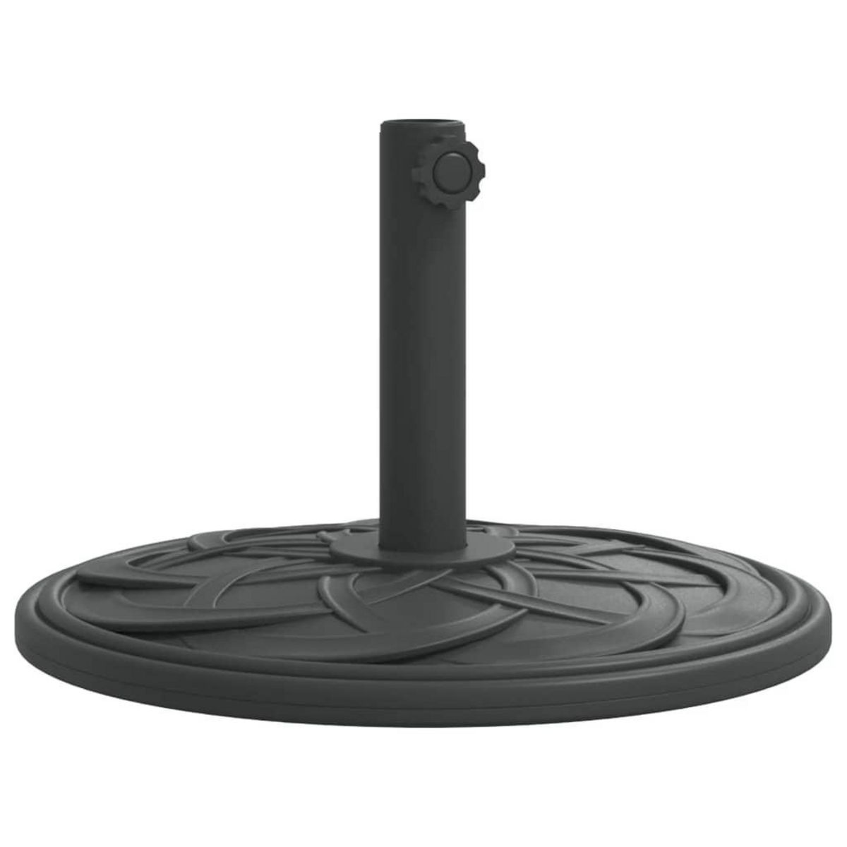 VIDAXL Base de parasol pour mats Ø38 / 48 mm 12 kg rond