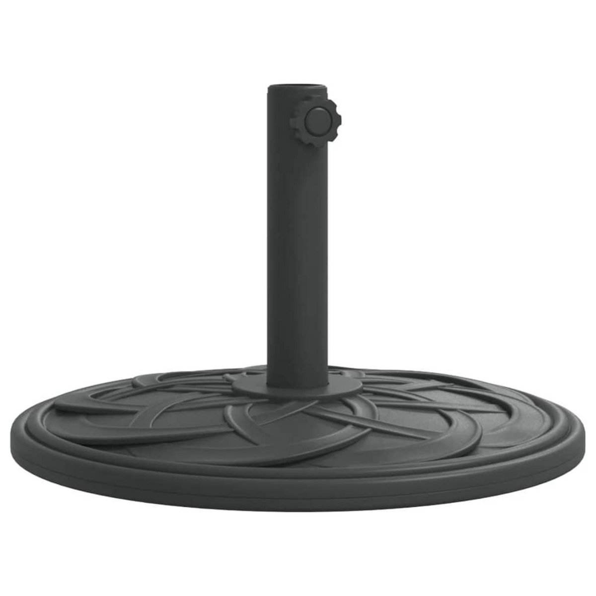 VIDAXL Base de parasol pour mats Ø38 / 48 mm 12 kg rond