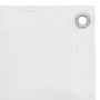 Voir la diapositive 2 : VIDAXL Ecran de balcon Blanc 120x400 cm Tissu Oxford