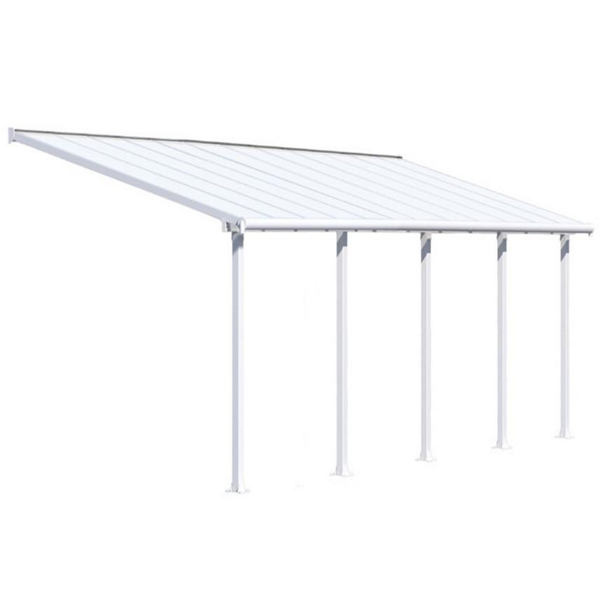 Palram Pergola 21.8m² blanc - 704354