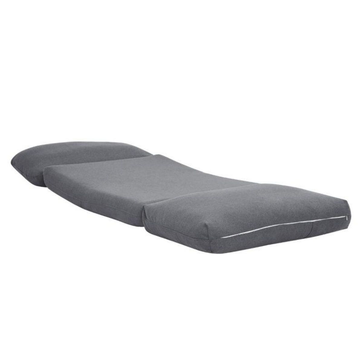 Chauffeuse Convertible 1 Place  Marza  78cm Gris