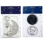  3 Tampons transparents Le Petit Prince lune et Portraits