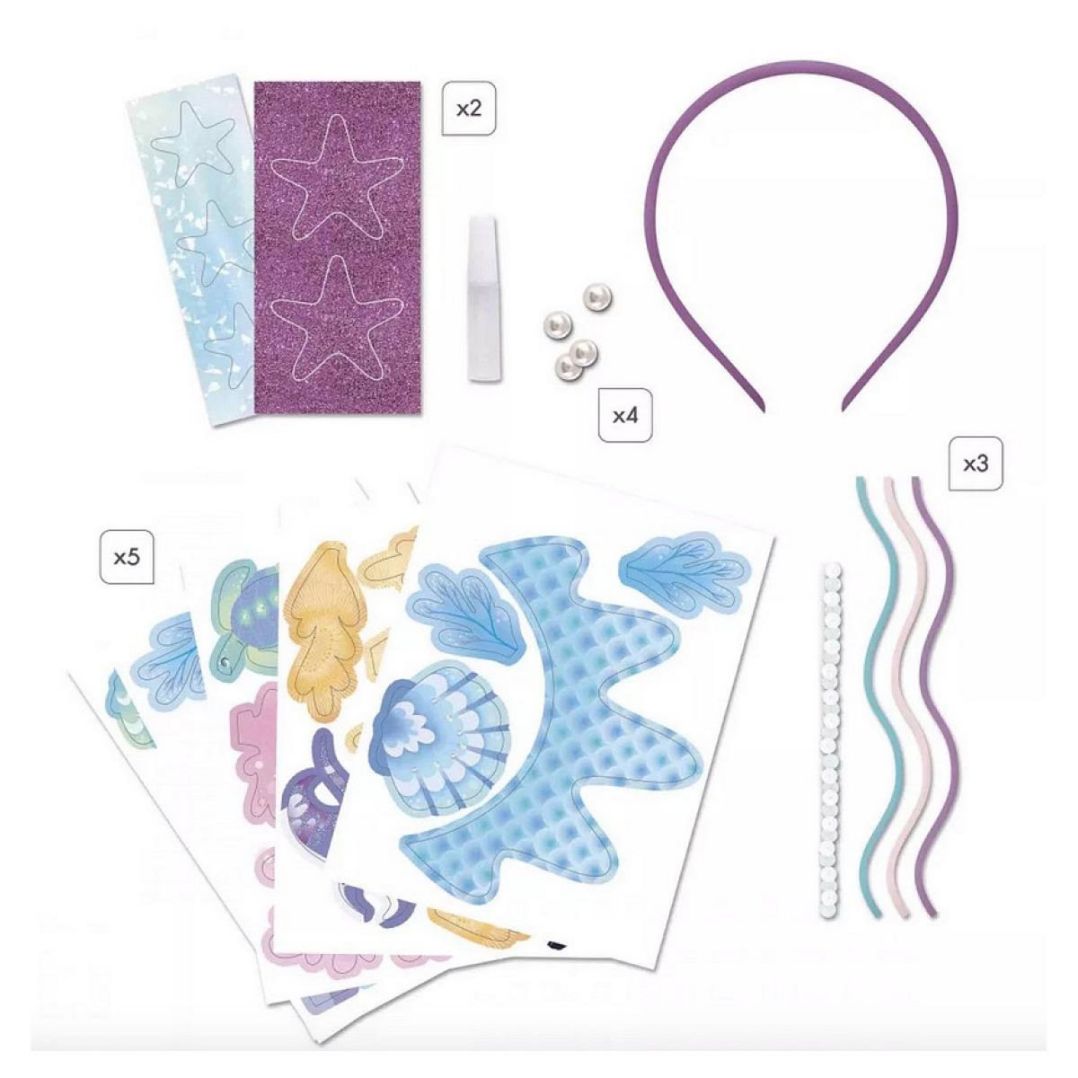 Juratoys-Janod Magic Ocean - Diademe a creer