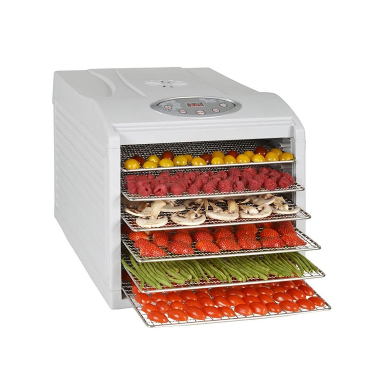 Kitchen chef Déshydrateur fruits et légumes 6 plateaux 500w - kys-333b