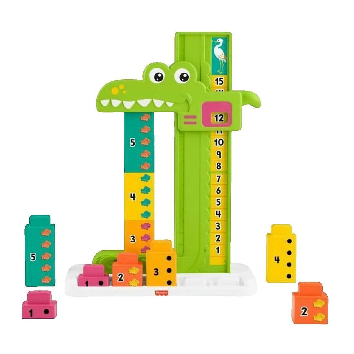 FISHER-PRICE Jouet éducatif Mattel Multicolore L'Alligator Des Additions