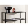 Voir la diapositive 6 : Paris Prix Console Design en Métal  Georgetown  80cm Noir
